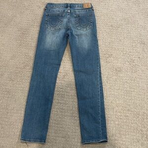 True Religion Blue Distressed Skinny Jeans
